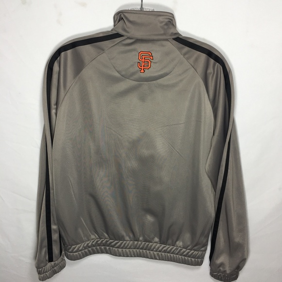 MLB SF Giants G-III Sports by Carl Banks Women's Full-Zip Jacket Gray Size Small - Picture 11 of 14